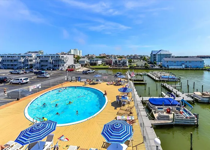 Poolside Bayfront Sunset Views 2 Parking Spots Midtown Oc Ocean City